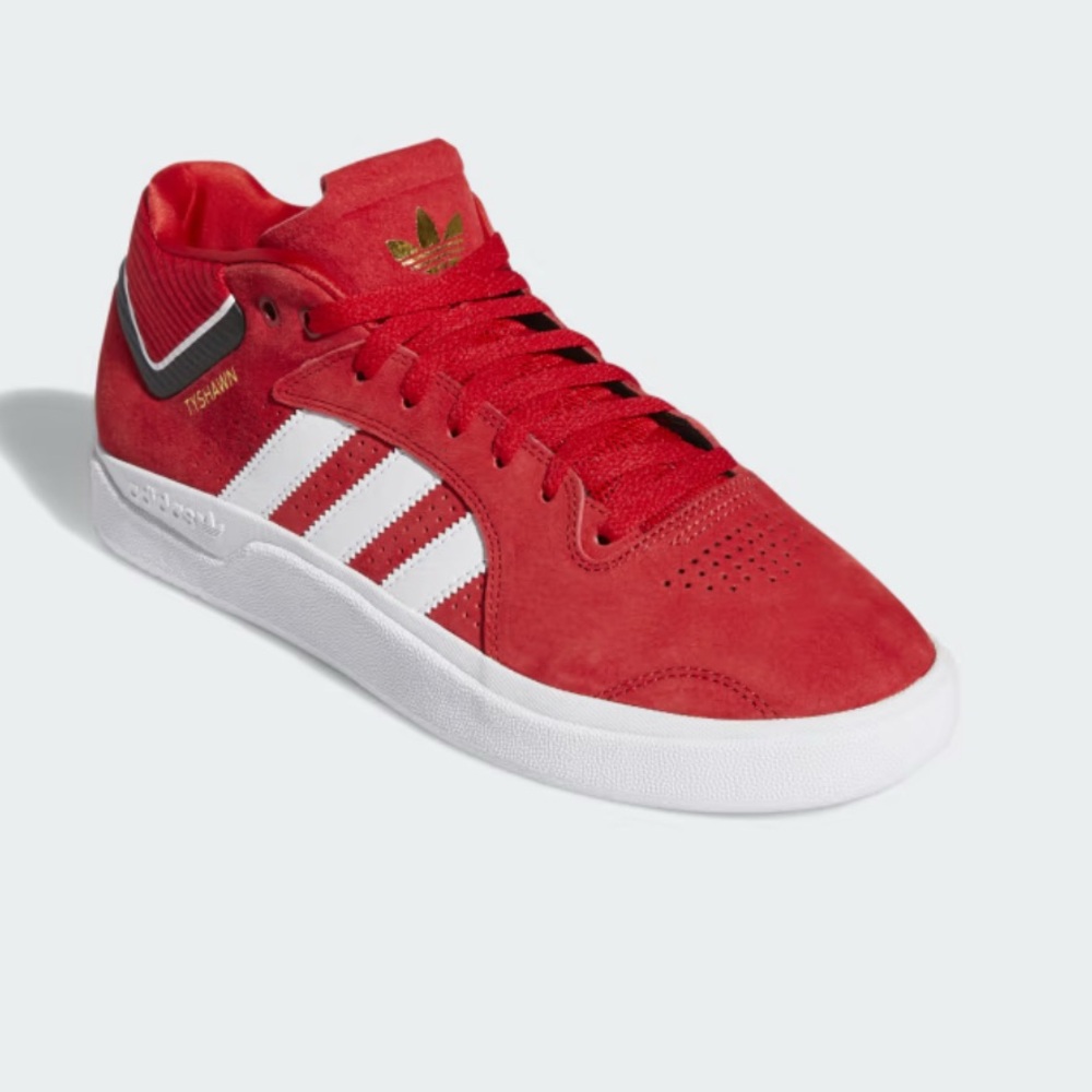 Adidas Tyshawn Scarlet Signature Shoes
